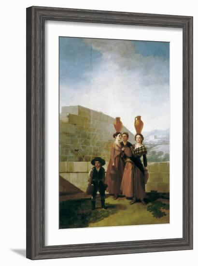 The Women Water Carriers-Francisco de Goya-Framed Art Print