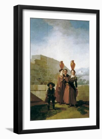 The Women Water Carriers-Francisco de Goya-Framed Art Print