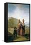 The Women Water Carriers-Francisco de Goya-Framed Stretched Canvas