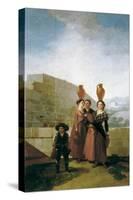 The Women Water Carriers-Francisco de Goya-Stretched Canvas