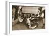 The Women-Workers of the Present- and Future: a Mechanic Repairing a Motor-Car-null-Framed Photographic Print