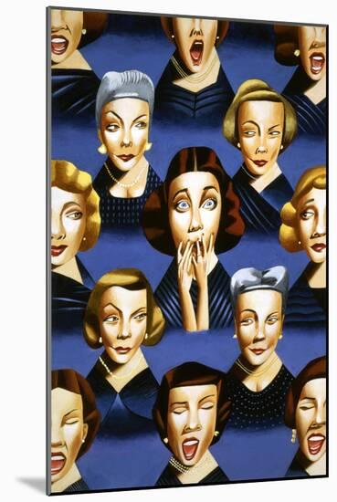 The Women-Mark Ulriksen-Mounted Art Print