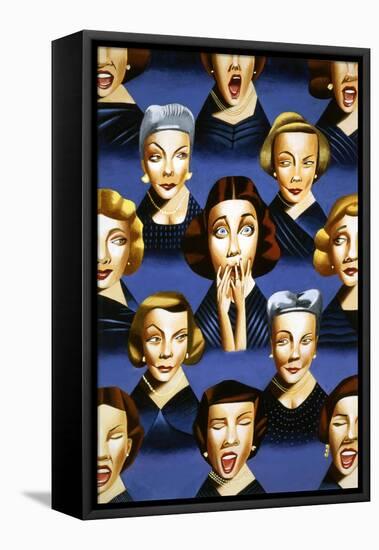 The Women-Mark Ulriksen-Framed Stretched Canvas