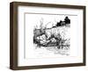 The Wonder Clock-Howard Pyle-Framed Premium Giclee Print