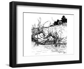 The Wonder Clock-Howard Pyle-Framed Premium Giclee Print