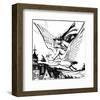 The Wonder Clock-Howard Pyle-Framed Premium Giclee Print