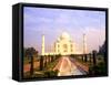 The Wonder of Taj Mahal, Agra, India-Bill Bachmann-Framed Stretched Canvas