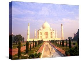 The Wonder of Taj Mahal, Agra, India-Bill Bachmann-Stretched Canvas