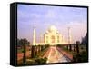 The Wonder of Taj Mahal, Agra, India-Bill Bachmann-Framed Stretched Canvas