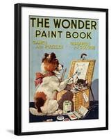 The Wonder Paint Book, UK-null-Framed Giclee Print