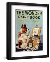 The Wonder Paint Book, UK-null-Framed Giclee Print