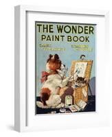 The Wonder Paint Book, UK-null-Framed Giclee Print