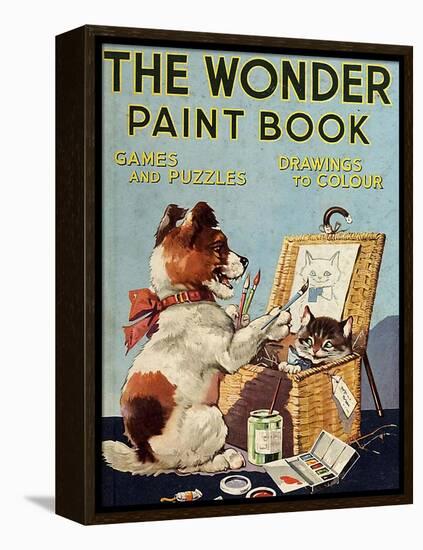 The Wonder Paint Book, UK-null-Framed Stretched Canvas