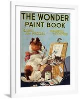 The Wonder Paint Book, UK-null-Framed Giclee Print