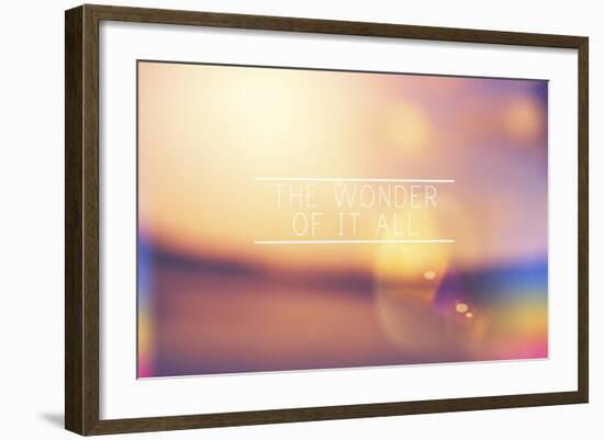 The Wonder-Vintage Skies-Framed Giclee Print