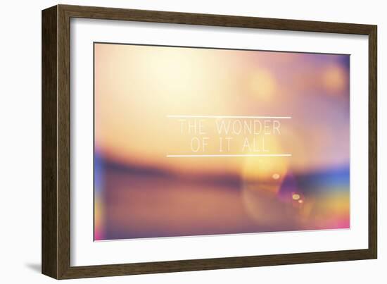 The Wonder-Vintage Skies-Framed Giclee Print