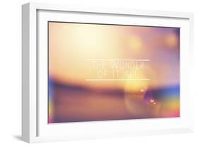 The Wonder-Vintage Skies-Framed Giclee Print