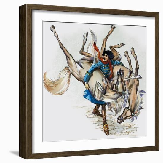 The Wonderful Adventures of Baron Munchausen-Nadir Quinto-Framed Giclee Print