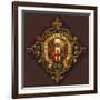 The Wonderful Decorative Coats of Arms of the Midland Railway Company-null-Framed Art Print