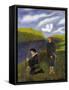 The Wonderful Flower-Hugo Simberg-Framed Stretched Canvas