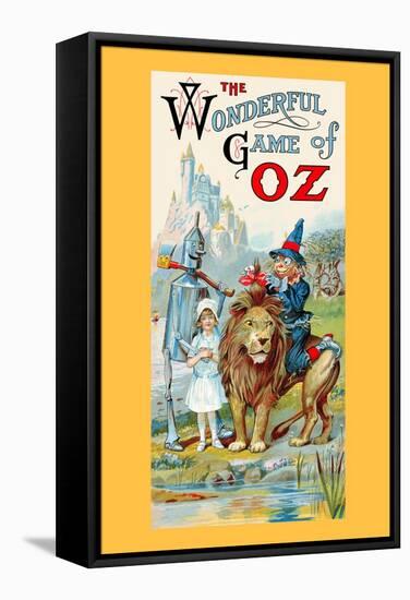 The Wonderful Game of Oz-John R. Neill-Framed Stretched Canvas