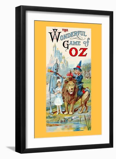 The Wonderful Game of Oz-John R. Neill-Framed Art Print