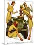 "The Wonderful Life of Wilbur the Jeep" B-Norman Rockwell-Mounted Premium Giclee Print