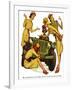 "The Wonderful Life of Wilbur the Jeep" B-Norman Rockwell-Framed Giclee Print