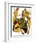 "The Wonderful Life of Wilbur the Jeep" B-Norman Rockwell-Framed Giclee Print