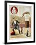 The Wonderful Performing Dogs'. an Act Involving Dogs in a Circus Ring-null-Framed Giclee Print