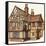 The Wonderful Story of Britain: Building a Tudor House-Peter Jackson-Framed Stretched Canvas