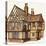 The Wonderful Story of Britain: Building a Tudor House-Peter Jackson-Stretched Canvas