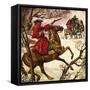 The Wonderful Story of Britain: Highwaymen and Robbers-Peter Jackson-Framed Stretched Canvas