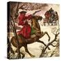 The Wonderful Story of Britain: Highwaymen and Robbers-Peter Jackson-Stretched Canvas