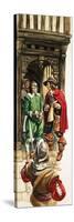 The Wonderful Story of Britain: King Charles the First. Tax Collectors-Peter Jackson-Stretched Canvas