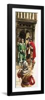 The Wonderful Story of Britain: King Charles the First. Tax Collectors-Peter Jackson-Framed Giclee Print