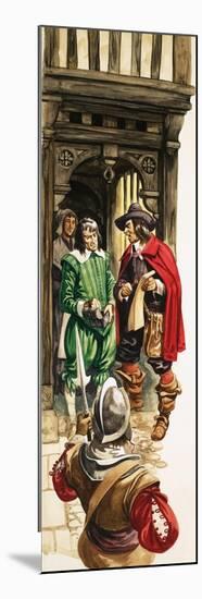 The Wonderful Story of Britain: King Charles the First. Tax Collectors-Peter Jackson-Mounted Giclee Print