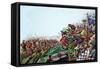 The Wonderful Story of Britain: the Battle of Agincourt-Peter Jackson-Framed Stretched Canvas