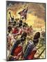 The Wonderful Story of Britain: The Battle of Waterloo-Peter Jackson-Mounted Giclee Print