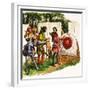 The Wonderful Story of Britain: the Bowmen of Britain-Peter Jackson-Framed Giclee Print