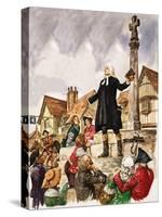 The Wonderful Story of Britain: The Good Work of John Wesley-Peter Jackson-Stretched Canvas