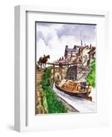 The Wonderful Story of Britain: Why Canals Are Made-null-Framed Giclee Print