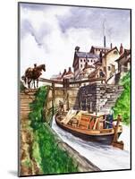 The Wonderful Story of Britain: Why Canals Are Made-null-Mounted Giclee Print