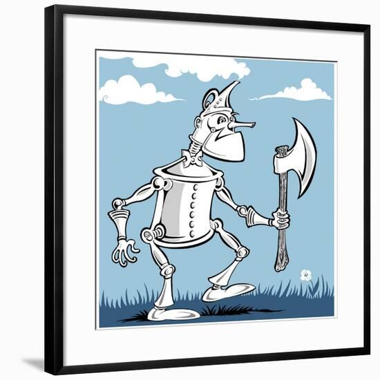 'The Wonderful Wizard of Oz': The Tin Man-Neale Osborne-Framed Giclee Print