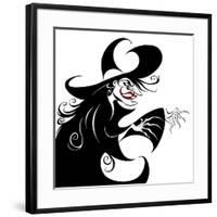 'The Wonderful Wizard of Oz': The Wicked Witch of the West-Neale Osborne-Framed Giclee Print