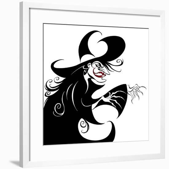 'The Wonderful Wizard of Oz': The Wicked Witch of the West-Neale Osborne-Framed Giclee Print