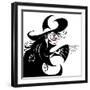 'The Wonderful Wizard of Oz': The Wicked Witch of the West-Neale Osborne-Framed Giclee Print