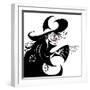 'The Wonderful Wizard of Oz': The Wicked Witch of the West-Neale Osborne-Framed Giclee Print