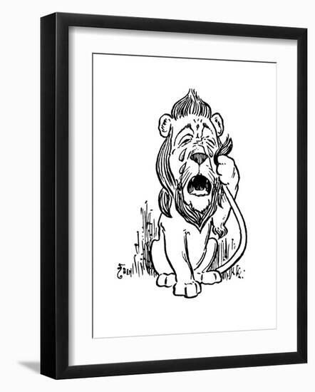 The Wonderful Wizard of Oz-William W^ Denslow-Framed Premium Giclee Print