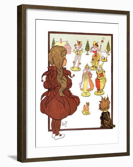 The Wonderful Wizard of Oz-William W^ Denslow-Framed Art Print